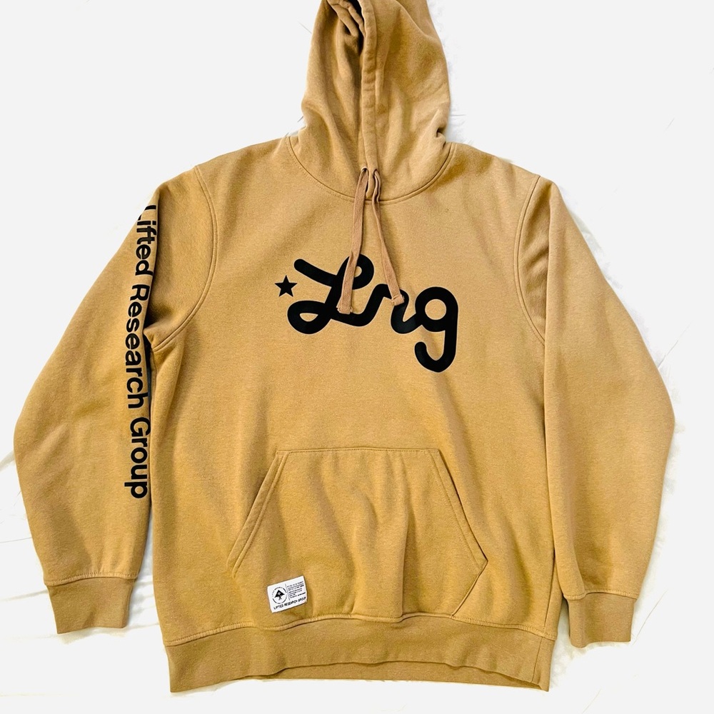 LRG Men's Camel Hoodie/ Jogger Suite